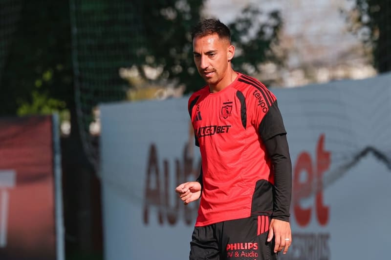 El delantero fue vinculado a Boca Juniors. Foto: @Colocoloficial.