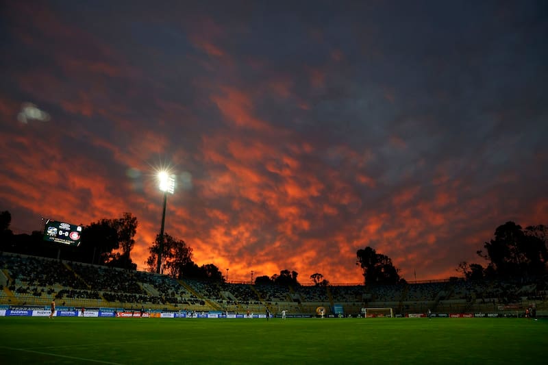 Tras el show de Chayanne: el deplorable estado en que quedó el campo de juego del Sausalito. Agencia Aton