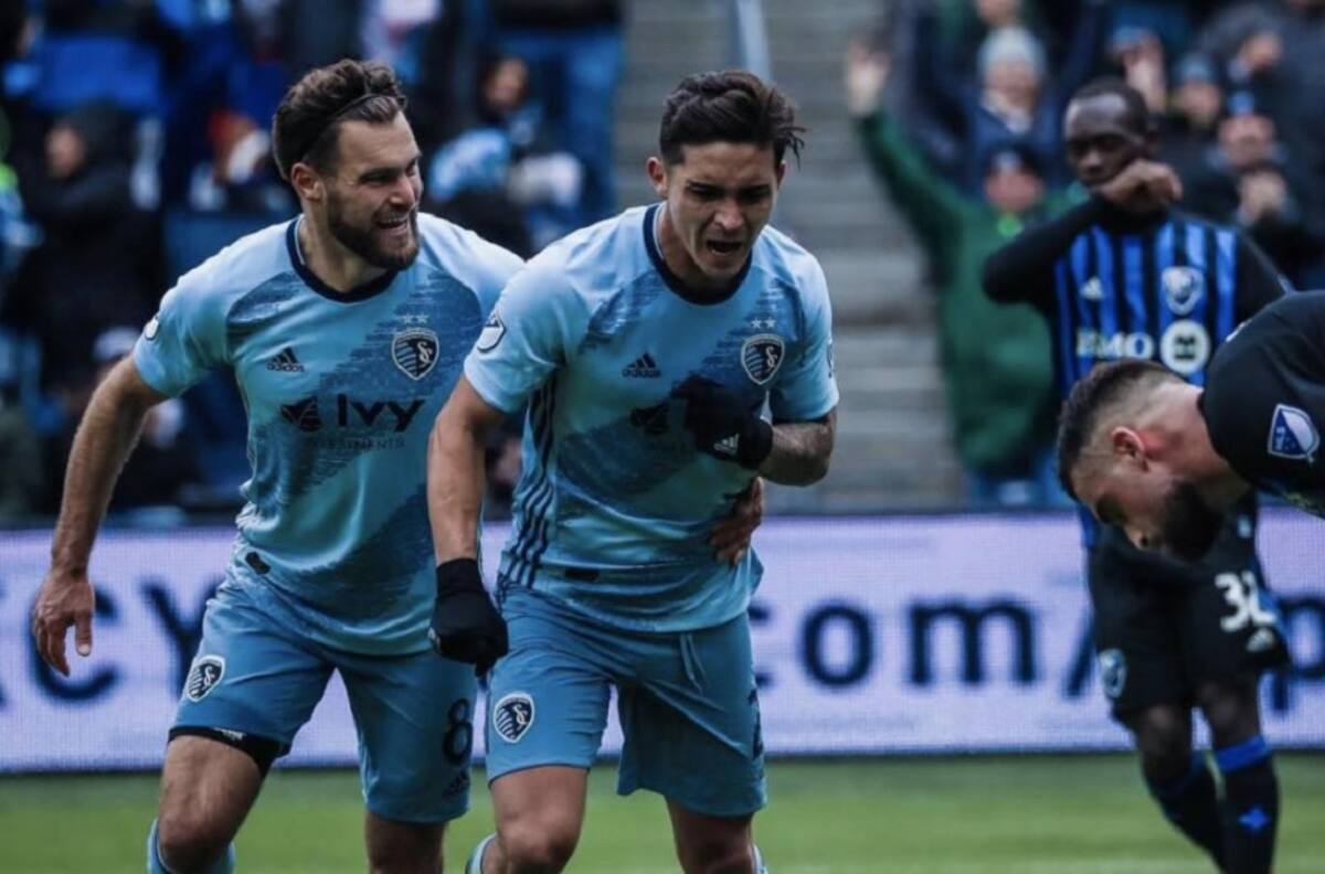 Felipe Gutiérrez anotó doblete en victoria del Sporting KC
