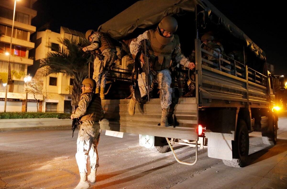 VIDEO: conductor fue baleado tras intentar evadir a funcionarios del Ejército en Punta Arenas