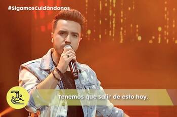 Imitador de Luis Fonsi en "Yo Soy" sorprendió al protagonizar intervención en pleno balance Covid-19