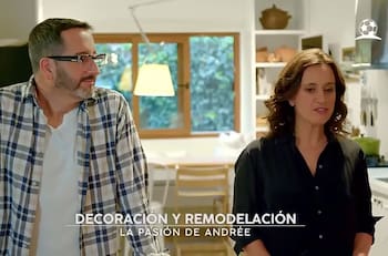 Con un gran patio y una pequeña casa para su hija, Alma: Eduardo Fuentes muestra su hogar junto a su esposa, Andrée Burgat