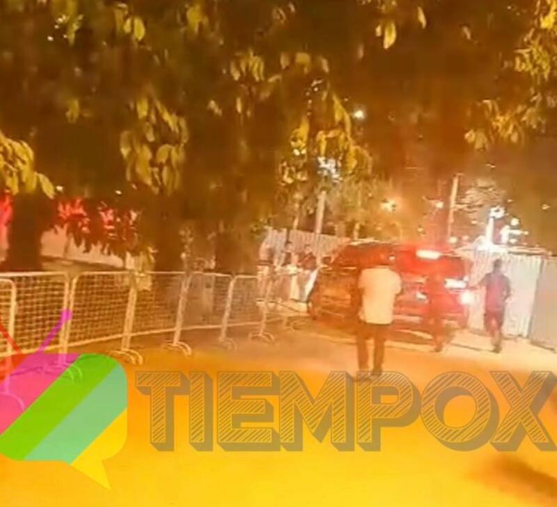 Así fue la salida de Alejandro Sanz de la Quinta Vergara.