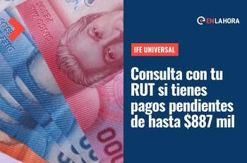 IFE Universal: Consulta con tu RUT si tienes pagos pendientes de hasta $887 mil