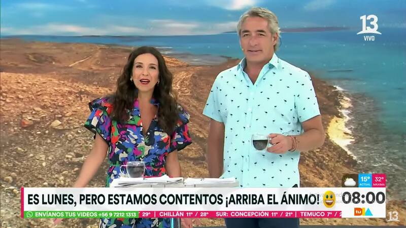 El matinal del 13 contó con el regreso de José Luis Repenning y Karla Constant, reemplazando a Priscilla Vargas.