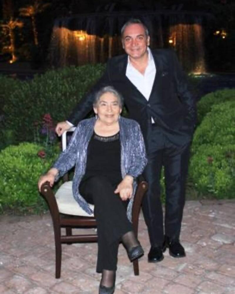 Una de las postales que subió Luis Jara por la ocasión especial