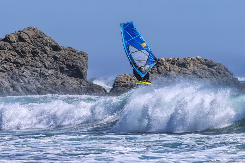 Lugar perfecto en el Litoral Central para la práctica del deporte acuático. Créditos: Pichilemu News.