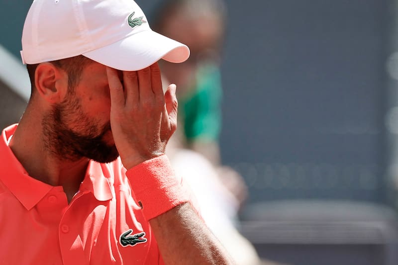 en el Masters 1000 de Madrid. EFE