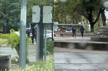 VIDEO| Escolares de Parral fueron violentamente agredidas en plena vía pública