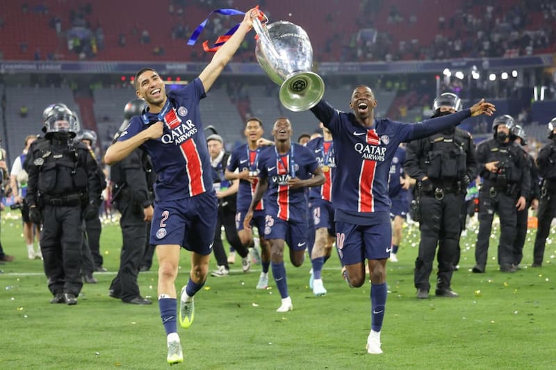 PSG logró la primera Orejona de su historia. Foto: EFE.