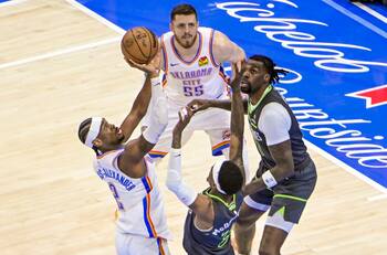 Gilgeous Alexander lideró el vendaval de Oklahoma City en la primera final del Oeste