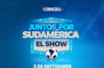 Conmebol y la Cruz Roja se unen en la campaña "Juntos por Sudamérica" transmitida por ESPN