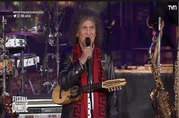 Este fue el especial homenaje que Illapu hizo a Jorge González en el Festival del Huaso de Olmué 2023