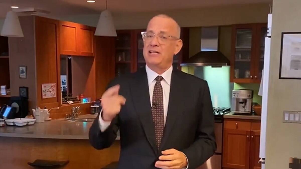 Tom Hanks reapareció como animador invitado de Saturday Night Live