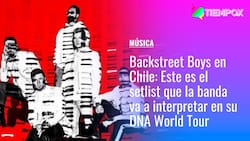 Backstreet Boys en Chile: Este es el setlist que la banda va a interpretar en su DNA World Tour en