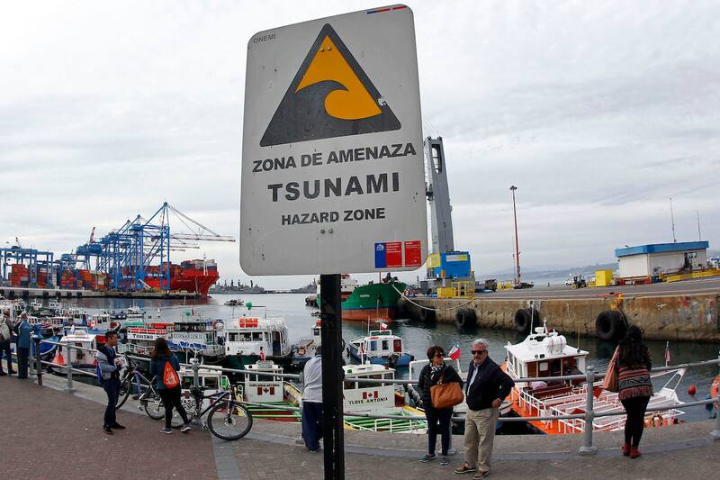 Algunos de sismos más potentes en Chile pueden llegar a generar alertas de tsunami.