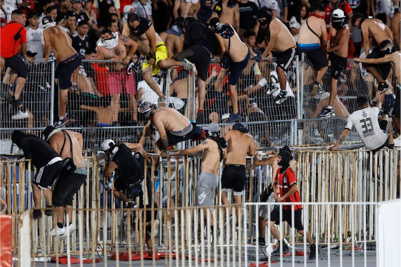 marcaron la Supercopa entre Huachipato y Colo Colo (Foto: Photosport).