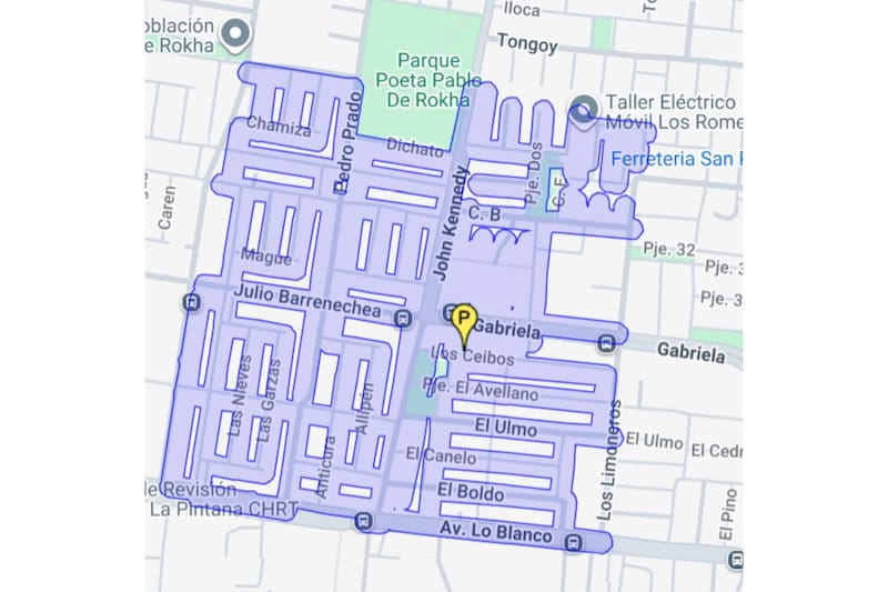 La Pintana.
Créditos: Aguas Andinas.