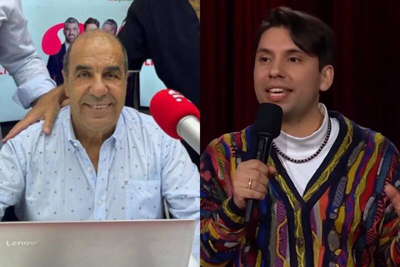 Fotos de redes sociales de Fabrizio Copano y Checho Hirane/ Instagram