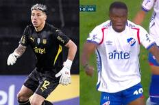 En el alargue: el gol que le convirtieron a Brayan Cortés y que selló el campeonato de Nacional en Uruguay