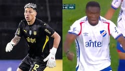 En el alargue: el gol que le convirtieron a Brayan Cortés y que selló el campeonato de Nacional en Uruguay