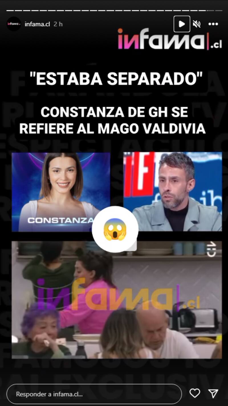 aseguran que Constanza Capelli, concursante de "Gran Hermano" Chile, tuvo una relación con Jorge Valdivia.