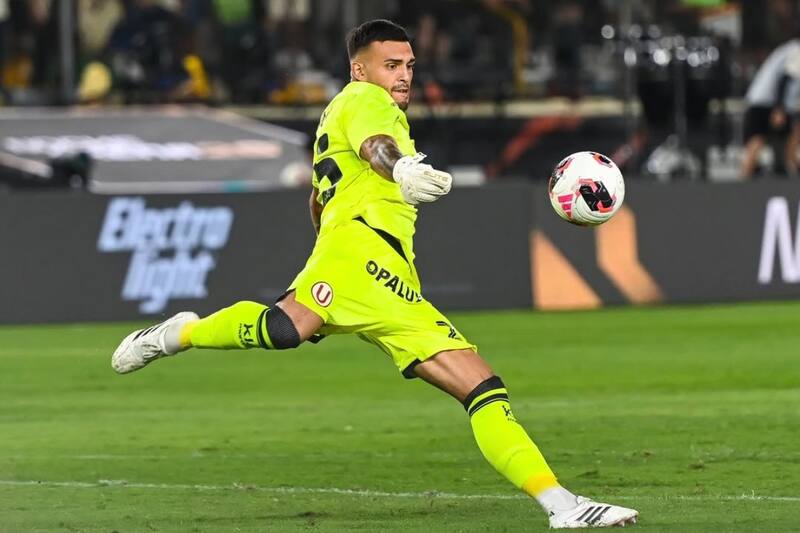 El portero sonó como opción para Colo Colo. Foto: Instagram Miguel Vargas.