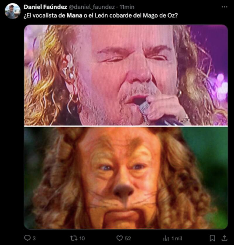 En X realizaron diversas comparaciones de Fher Olvera.