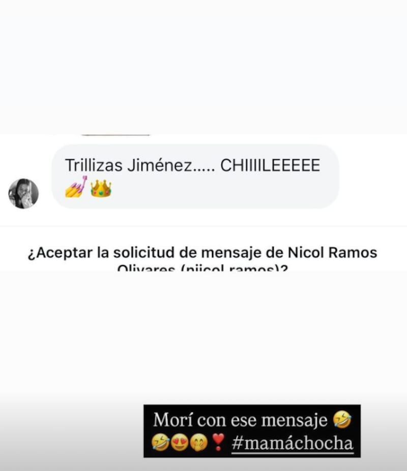 Coté López reaccionó a los comentarios sobre sus hijas.