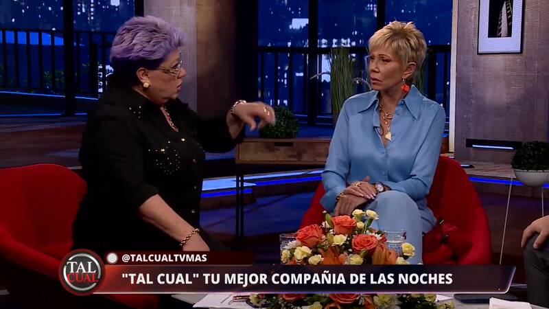 Paty Maldonado y Raquel Argandoña en "Tal Cual" / Créditos: Reproducción