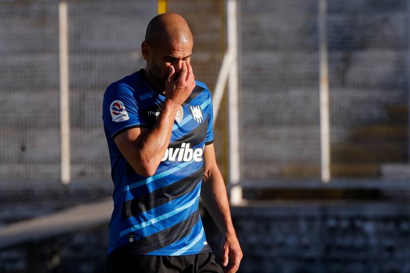 El Sacha no ha tenido una buena temporada en Huachipato. Foto: Aton.