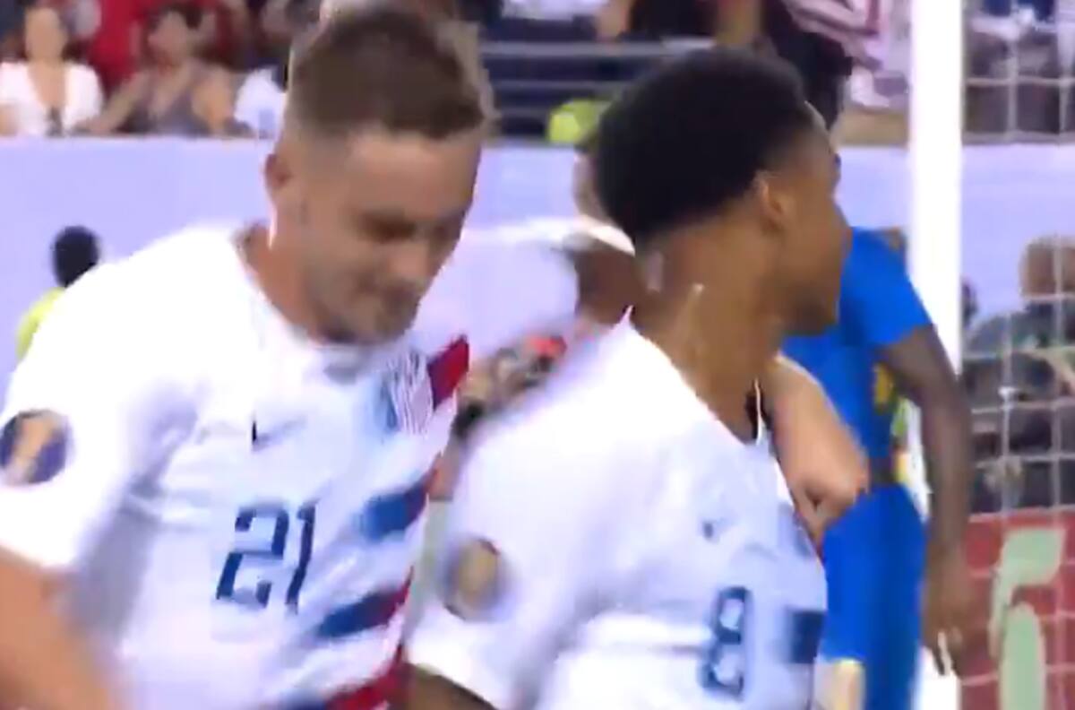 Estados Unidos clasificó a la semifinal de Copa Oro tras derrotar a Curazao