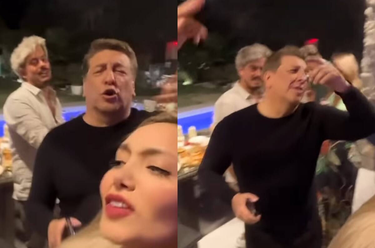 Bailando al ritmo de la cumbia: Julio César Rodríguez festejó Año Nuevo junto a Natu Paulina, Nineteen Elevnn y “La Junta”