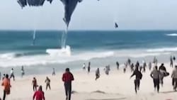 VIDEO | ¡Desde el aire! Aviones militares estadounidenses entregaron comida en Franja de Gaza