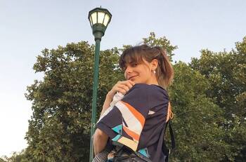 "40 horas abordo con este bombón": Montserrat Ballarín enterneció con fotografía junto a su hijo Silvestre