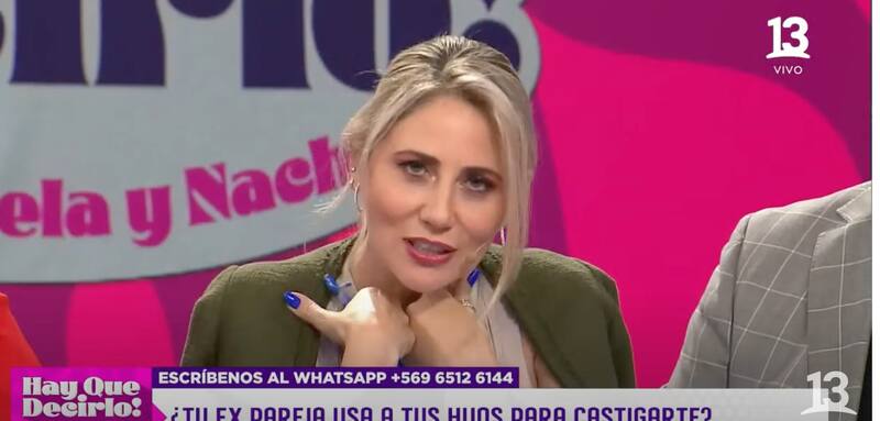 La periodista envió un potente mensaje.