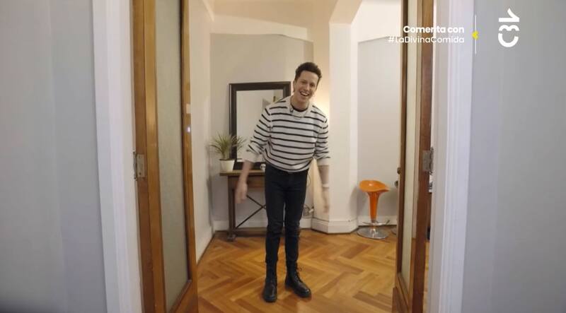 Alonso Quintero fue invitado a "La Divina Comida".