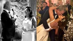 Matrimonio entre Carmen Gloria Arroyo y Bernardo Borgeat: revisa cómo era el elegante look de los novios