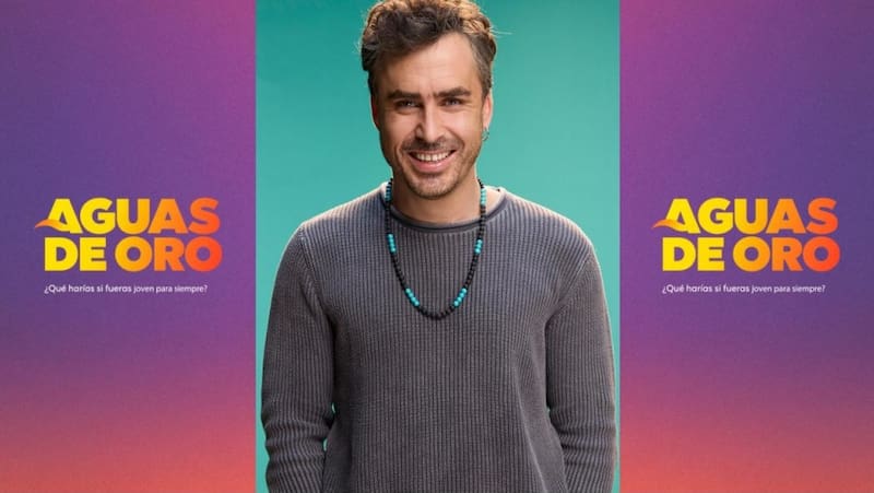 es parte del elenco de Aguas de Oro.
