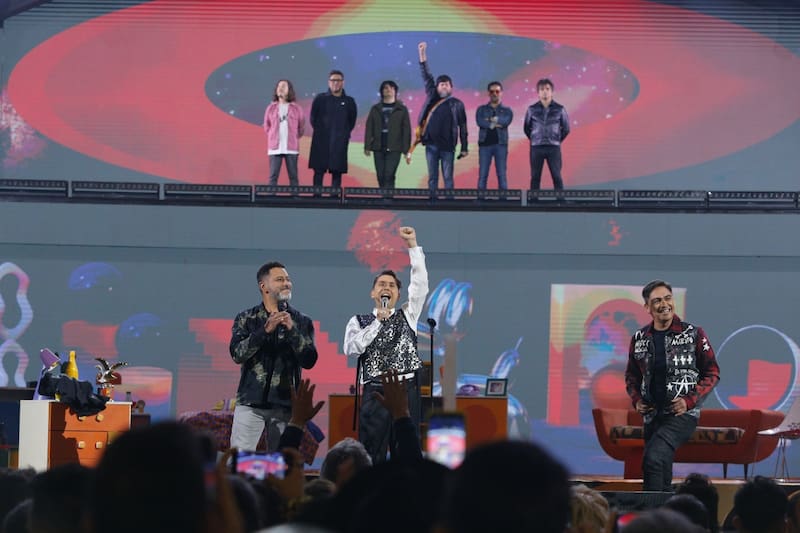 Sorprendieron con su aparición en Viña 2023 / Agencia Uno