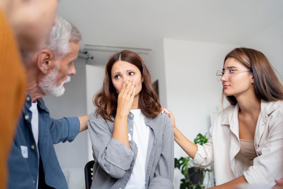 El gesto es parte de la comunicación no verbal negativa de una persona.