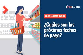 Bono Canasta Básica: Estas son las fechas de pago del aporte y el nuevo monto a entregar en octubre