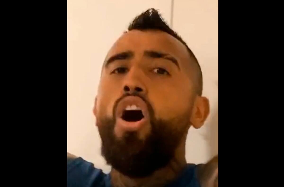 ¡Una máquina! Arturo Vidal corre 3k en solo 9 minutos