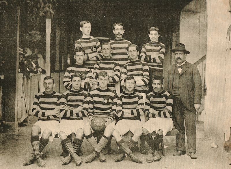 , uno de los equipos fundadores del fútbol chileno. Foto: Archivo CEDEP