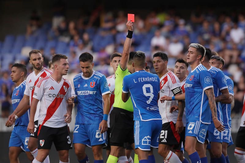 Ignacio Tapia en el amistoso ante River.
