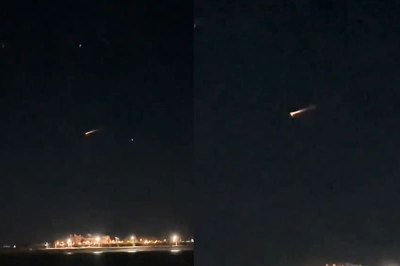 Bola de fuego en Argentina.