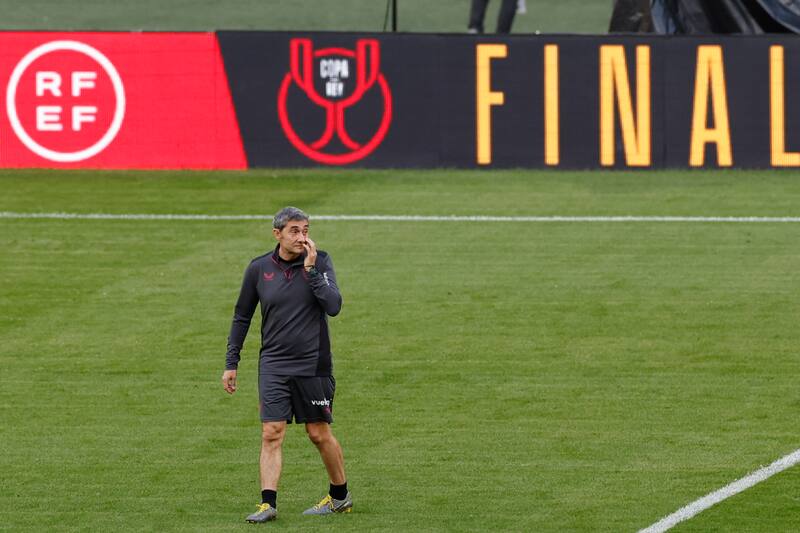 Athletic de Bilbao y Mallorca se enfrentan en la final de la Copa del Rey Foto: EFE