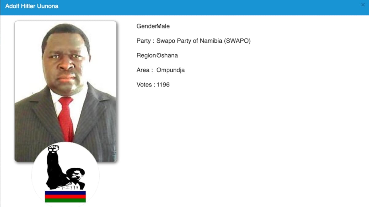 ¡Increíble! Adolf Hitler será el nuevo gobernador en Namibia