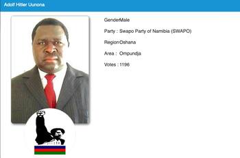 ¡Increíble! Adolf Hitler será el nuevo gobernador en Namibia