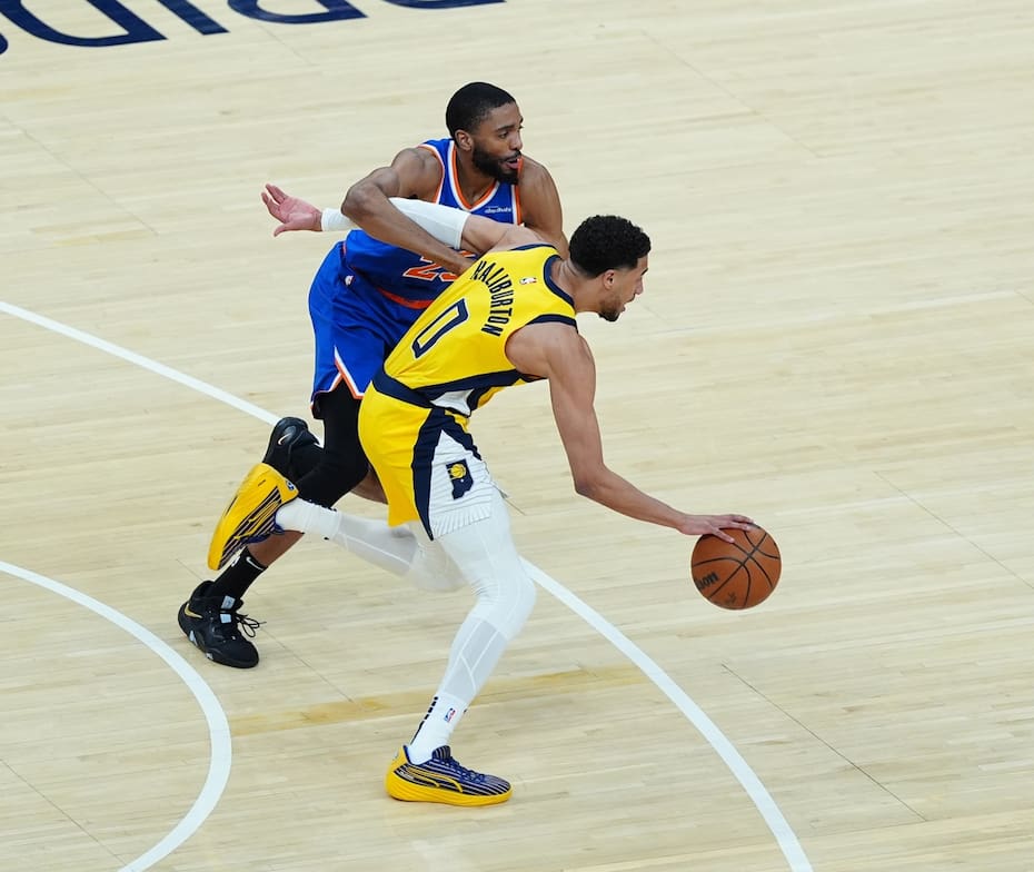 Indiana Pacers venció a New York Knicks.